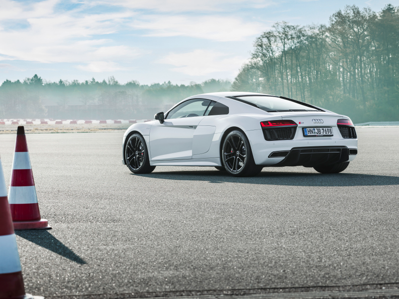 Illustration for article titled The Audi R8 V10 RWS Is The First Rear-Wheel Drive R8